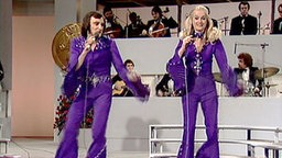Nicole und Hugo beim Grand Prix d'Eurovision 1973  