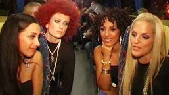 Lucy, Nadja, Sandy und Jessica von den No Angels im Video-Interview © NDR 