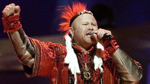 Roger Pontare beim Eurovision Song Contest 2000 © dpa-Bildfunk 