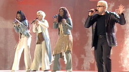 Sergio & the Ladies beim Eurovision Song Contest 2002 © NDR 