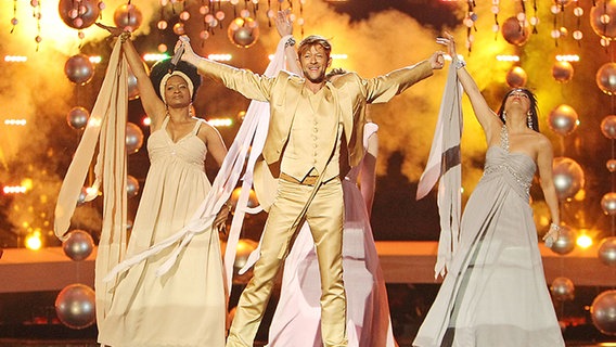 Michael von der Heide für die Schweiz im 2. Halbfinale des ESC.  