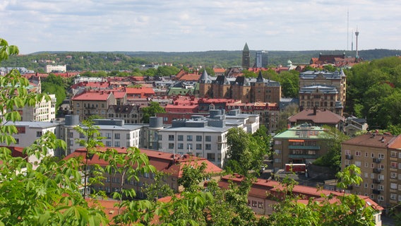 Blick auf die Universität von Göteborg  Foto: Klaus Nowottnick