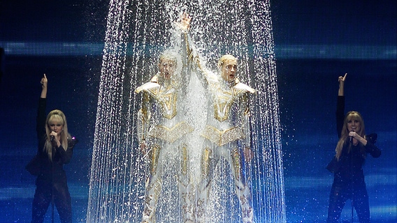 Jedward für Irland © NDR Foto: Rolf Klatt
