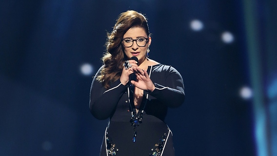 Moran Mazor für Israel  im zweiten Halbfinale des Eurovision Song Contests © NDR Foto: Rolf Klatt
