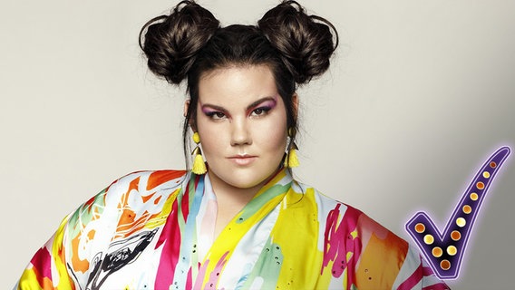 Netta ist Israels Teilnehmerin beim Eurovision Song Contest. © dpa Foto: Daniel Kaminsky