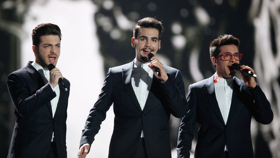 Il Volo bei der zweiten Probe in Wien. © Rolf Klatt / NDR Foto: NDR