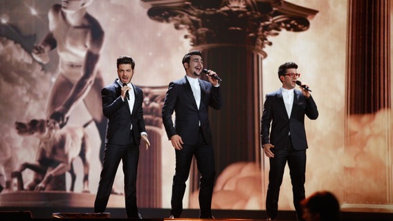 Il Volo bei der zweiten Probe in Wien. © Rolf Klatt / NDR Foto: NDR