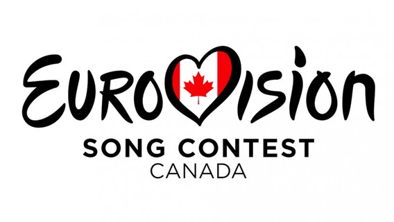 Das Eurovisionslogo mit der kanadischen Flagge  