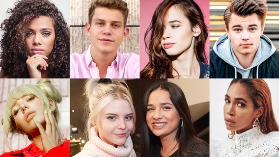 Makeda, Gregor Hägele, Lilly Among Clouds, Linus Bruhn (obere Reihe v.l.n.r), Aly Ryan, S!sters Carlotta und Laurita, BB Thomaz,  (untere Reihe v.l.n.r) © JennyBartsch, Daniel Hägele, Katja Ruge, NN, NN, Aljosha Eckert, Jason Renaud 