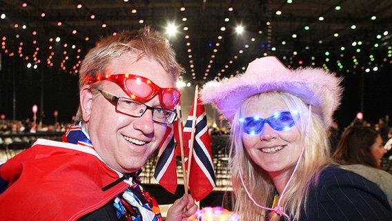 ESC-Finale 2010: Fans aus Norwegen  