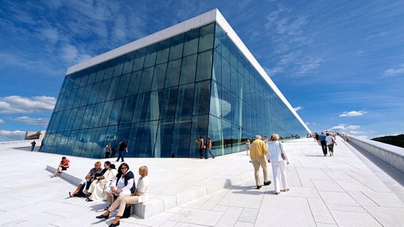 Das neue Opernhaus in Oslo  Foto: Matjaz Intihar