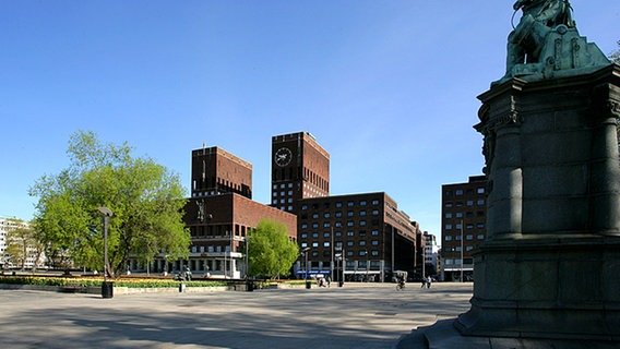 Das Rathaus von Oslo  Foto: Matjaz Intihar