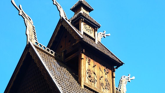 Stabkirche in Oslos Folkemuseum  Foto: Matjaz Intihar