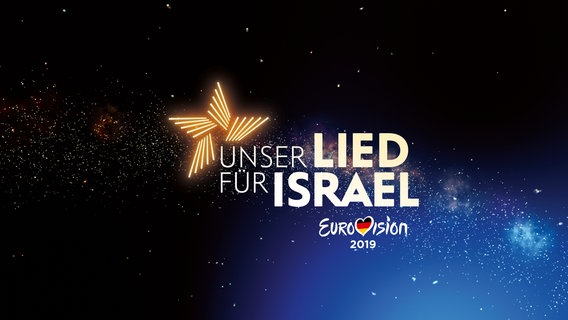 Offizielles Logo für den deutschen ESC-Vorentscheid "Unser Lied für Israel" © NDR 