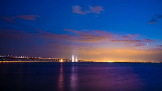 Die Öresundbrücke zwischen Malmö und Kopenhagen © Janus Langhorn/imagebank.sweden.se 