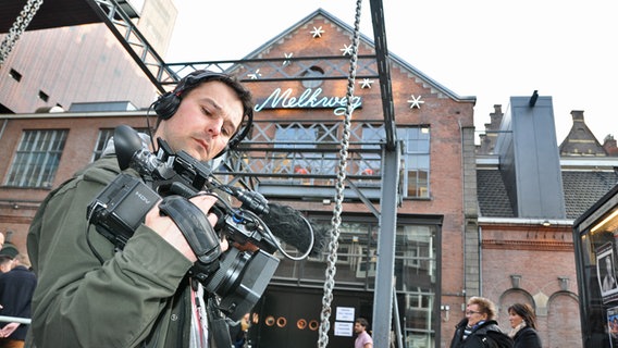 Der NDR Blogger Marco Lange bei "Eurovision in Concert" in Amsterdam  