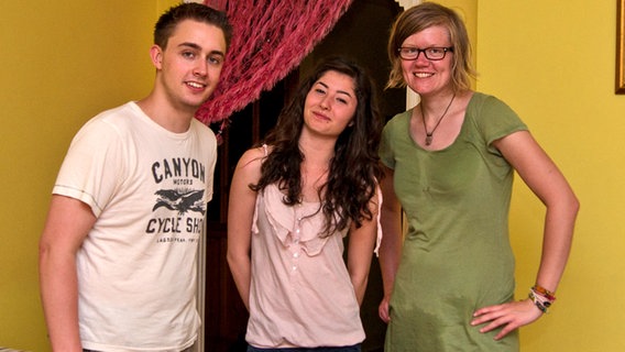 Felix, Pinar und Antje © NDR 