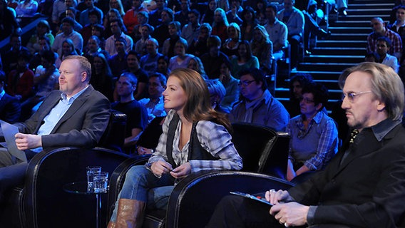 Stefan Raab, Yvonne Catterfeld und Marius Müller Westernhagen Stefan Raab, Yvonne Catterfeld und Marius Müller Westernhagen © Brainpool/ProSieben Foto: Fotograf: Willi Weber