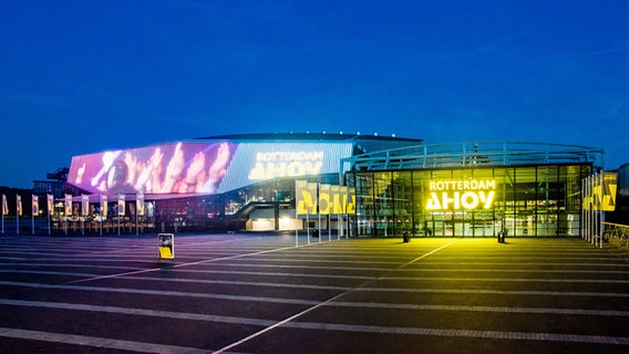 Die Ahoy Arena in Rotterdam. © Guido Pijper Foto: Guido Pijper