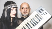 Skodra Elektronike, das albanische ESC-Duo 2025 © RTSH Foto: Luca Rossi