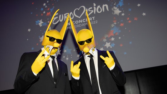 Subwoolfer aus Norwegen bei Eurovision in Concert in Amsterdam Subwoolfer aus Norwegen bei Eurovision in Concert in Amsterdam © NDR Foto: Claudia Timmann