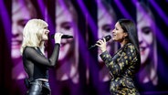 Für Deutschland stehen S!ster mit "Sister" auf der ESC-Bühne. © eurovision.tv Foto: Thomas Hanses