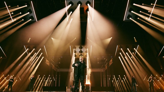 Isaak auf der ESC-Bühne in Malmö. © EBU Foto: Alma Bengtsson