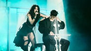 Abor und Tynna auf der Bühne für Deutschland in Basel © eurovision.tv/EBU Foto: Alma Bengtsson