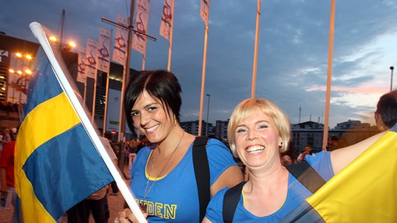 Fans aus Schweden © NDR Foto: Rolf Klatt