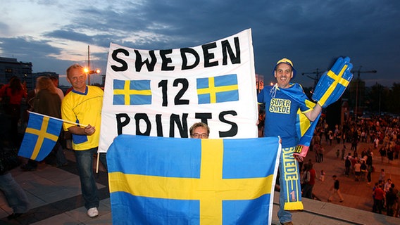 Fans aus Schweden © NDR Foto: Rolf Klatt