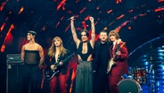 Måneskin präsentierten ihren neuen Song "Supermodel" beim Finale in Turin © eurovision.tv/EBU Foto: Sarah Louise Bennett