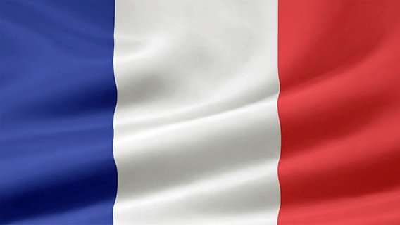 Flagge von Frankreich © Frankreich_Fotolia_7757132_M.jpg Foto: Jürgen Priewe - Frankreich_Fotolia_7757132_M.jpg