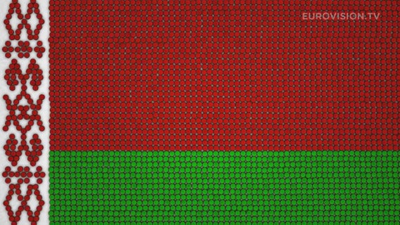 Flagge von Weißrussland. © DR Foto: Treshow