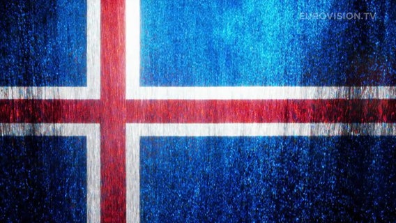 Flagge von Island. © DR Foto: Treshow