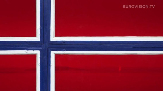 Flagge von Norwegen. © DR Foto: Treshow