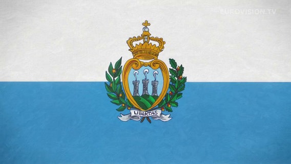 Flagge von San Marino. © DR Foto: Treshow
