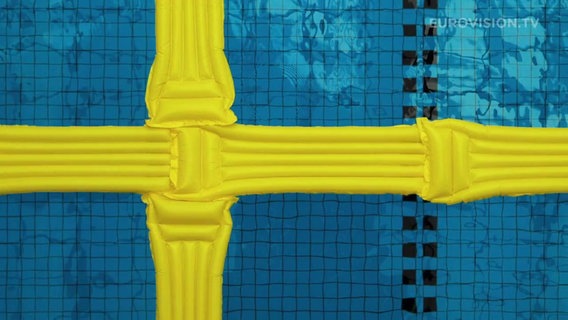 Flagge von Schweden. © DR Foto: Treshow