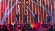 Die Band Iriao auf der Bühne in Lissabon. © NDR Foto: Rolf Klatt