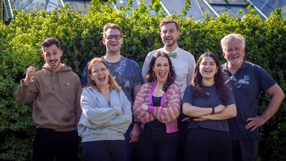 Das Team von eurovision.de in Malmö. © NDR Foto: Sönke Witt