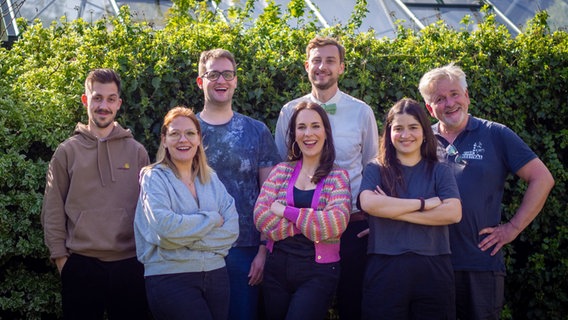 Das Team von eurovision.de in Malmö. © NDR Foto: Sönke Witt