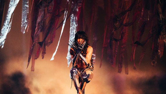 Loreen auf der ESC-Bühne in Malmö. © EBU Foto: Sarah Louise Bennett