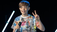Franz will für Deutschland beim Junior ESC 2024 antreten. © NDR Foto: Aaron Moser