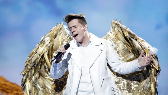 Für Kroatien steht Roko mit "The Dream" auf der ESC-Bühne. © eurovision.tv Foto: Thomas Hanses