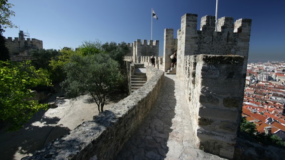 Das Castelo de São Jorge in Lissabon. © www.visitlisboa.com 