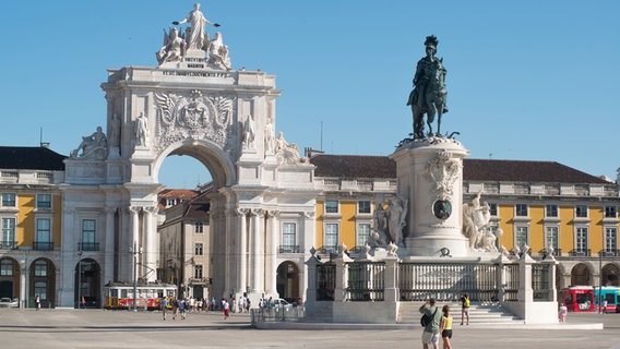 Der Praça do Comercio in Lissabon. © www.visitlisboa.com 