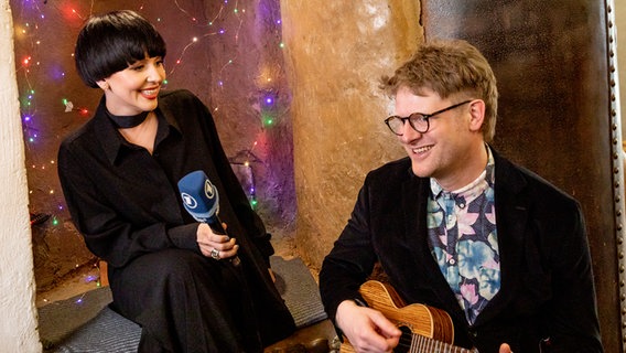 Sängerin Monika Liu zusammen mit Stefan Spiegel. © ESC Foto: Claudia Timmann