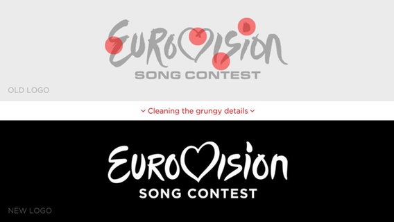 Detailaufnahme des überarbeiteten Logos für den Eurovision Song Contest 2015 in Österreich © EBU 