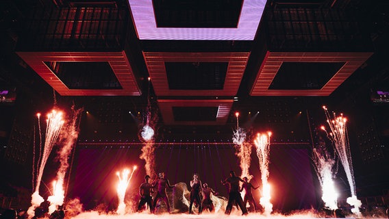 TALI auf der ESC-Bühne in Malmö. © EBU Foto: Sarah Louise Bennett