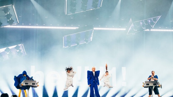 Joost Klein auf der ESC-Bühne in Malmö. © EBU Foto: Sarah Louise Bennett