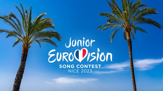 Das Logo des Junior ESC 2023 in Nizza. © EBU Foto: EBU